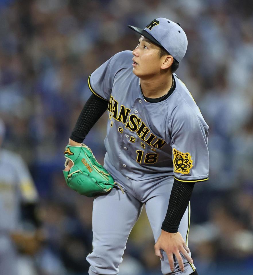 　２回、松尾に２ランを許す伊原（撮影・田中太一）