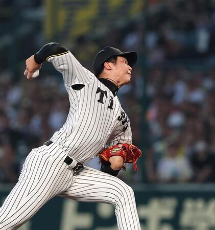 　先発し力投する才木（撮影・北村雅宏）