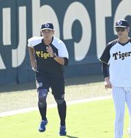 　１軍に合流した畠