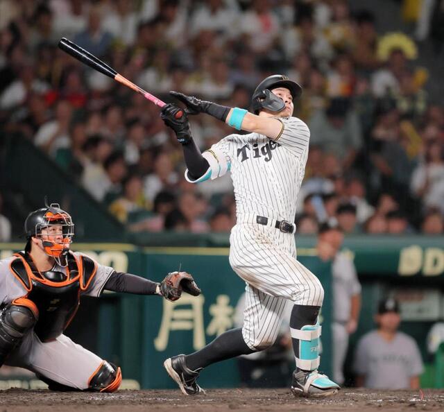 阪神が逆転勝ちで優勝マジック7 七回に「浜風」味方に一挙4得点/阪神