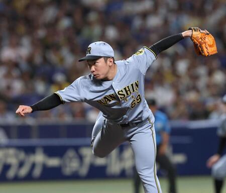 ９回から登板する石井（撮影・北村雅宏）