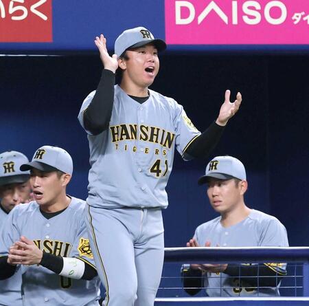 阪神・村上　Ｖウイーク初戦竜斬り　奪三振セ界２位、勝率単独トップ　課題残る自己最多１１勝目「次に生かしたい」