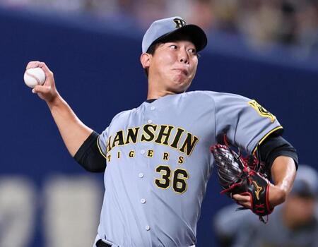 　７回を無失点に抑える畠（撮影・田中太一）