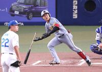 阪神 中川勇斗の2号ソロで先制 プロ1号に続いて地元の愛知でまたも一
