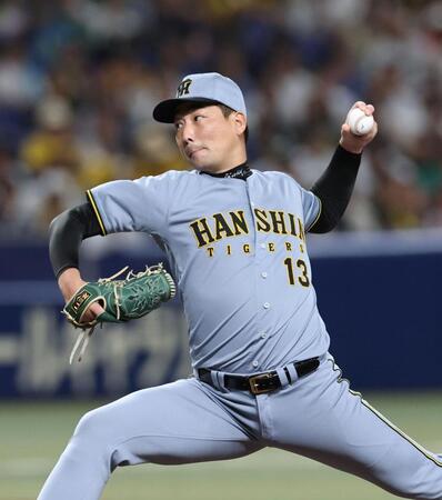 　９回から７番手で登板する岩崎（撮影・北村雅宏）