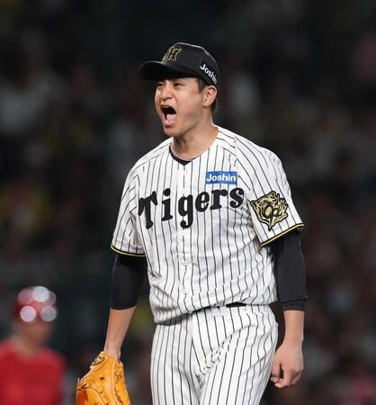 阪神・大竹　投打でカープ撃破　７失点の雪辱で鯉キラー復活６回１失点　１カ月ぶり７勝目