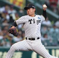 　先発し力投する門別（撮影・北村雅宏）