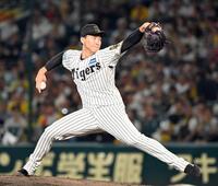 　５回途中から２番手で登板した湯浅