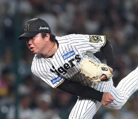 　先発し粘投する村上（撮影・北村雅宏）