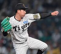 　９回、ＤｅＮＡ打線を無失点に抑える伊原（撮影・田中太一）