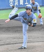 　回またぎで力投した石黒