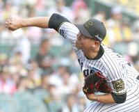 　１回を無失点に抑える畠（撮影・北村雅宏）