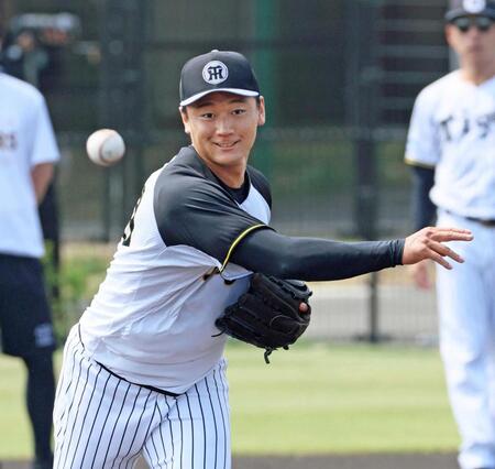 　課題の制球力向上へ試行錯誤を繰り返す森木