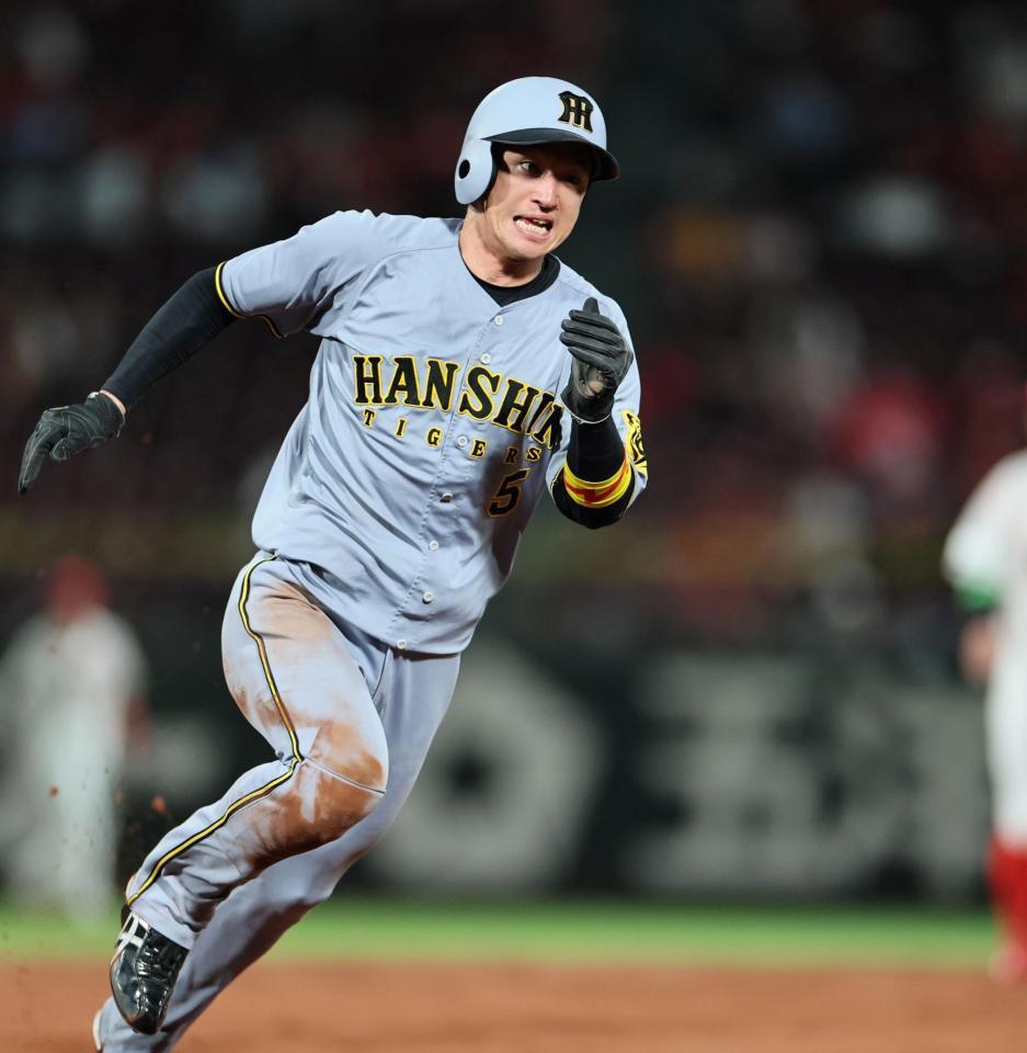 阪神・近本 全快打！CS心配なし3戦ぶりスタメン復帰即マルチ