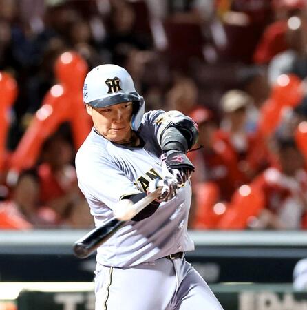 阪神・大山 虎史上8人目!8年連続2桁弾 佐藤輝の代役4番できっちり仕事「1試合1試合を大事に」