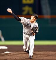 　先発し力投する早川（撮影・山口登）