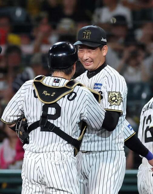 阪神・岩崎優「今日はあんまアレでした」ワンバウンドしたスロー