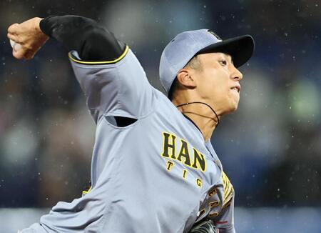 　６回を無失点に抑える茨木（撮影・田中太一）