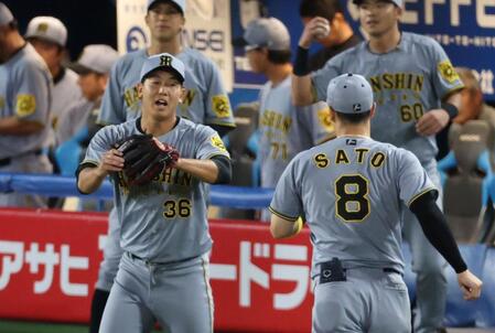 　６回、ピンチを救った畠（撮影・金田祐二）