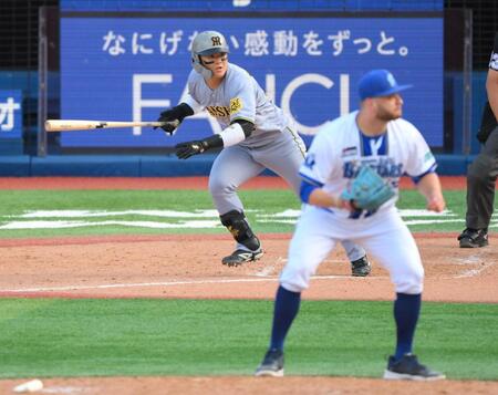 【写真】天敵・ケイ撃ち!前川がスタメン抜てきに応える鮮やか打撃