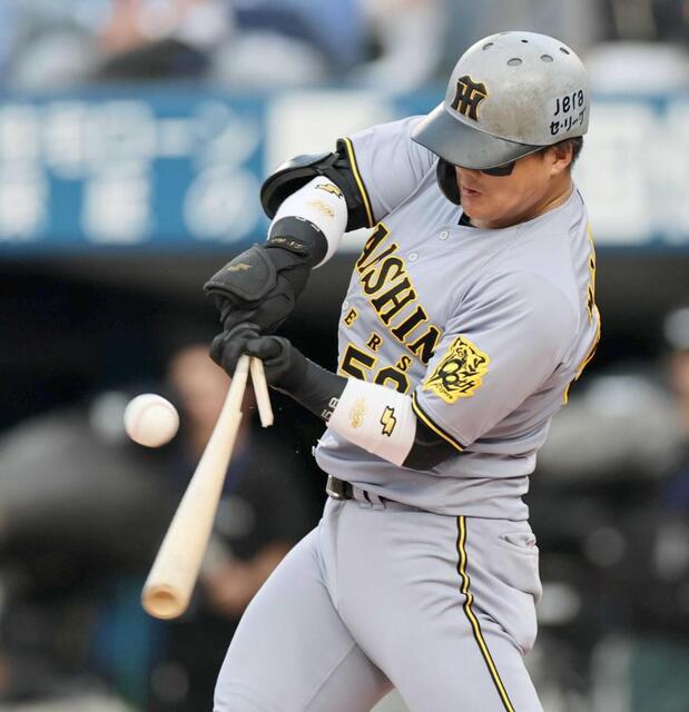 阪神・前川右京 任せろケイ撃ち 天敵左腕から2安打でCS男に名乗り