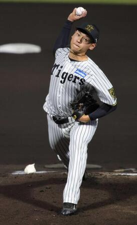 　好投する先発の早川（撮影・坂部計介）