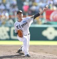 　先発し力投する大竹（撮影・北村雅宏）