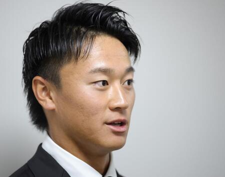 　「野球を続けられるように様々な可能性を模索したい」と語る森木（撮影・坂部計介）