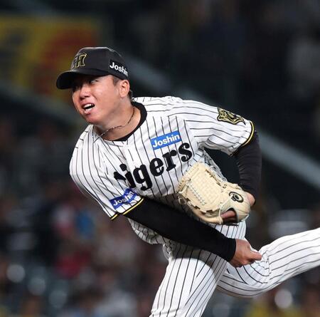 　先発し力投する村上（撮影・北村雅宏）