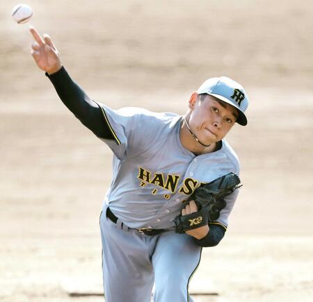 　先発し、力投する早川（撮影・田中太一）