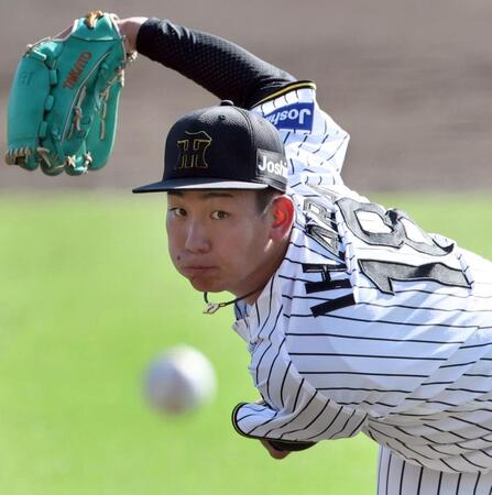 　３回を無失点に抑える伊原（撮影・田中太一）