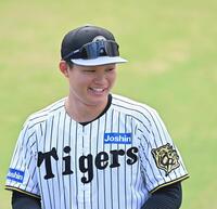 　笑顔を見せる森下（撮影・西田忠信）