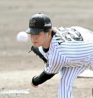 　３回を無失点に抑えた高橋（撮影・田中太一）
