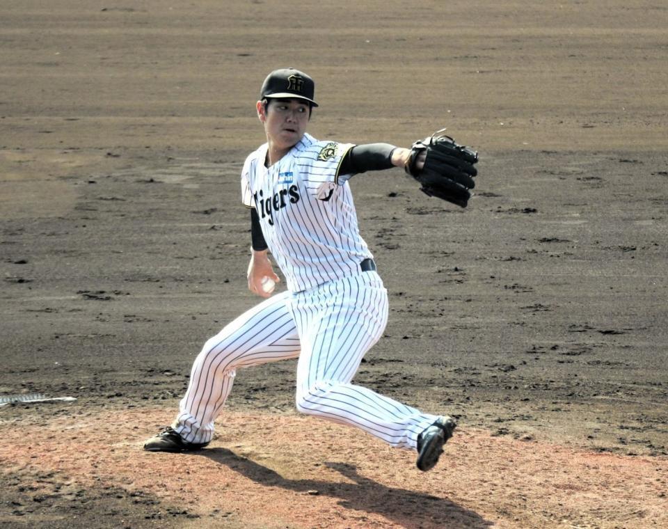 　２回無失点と好投した石黒