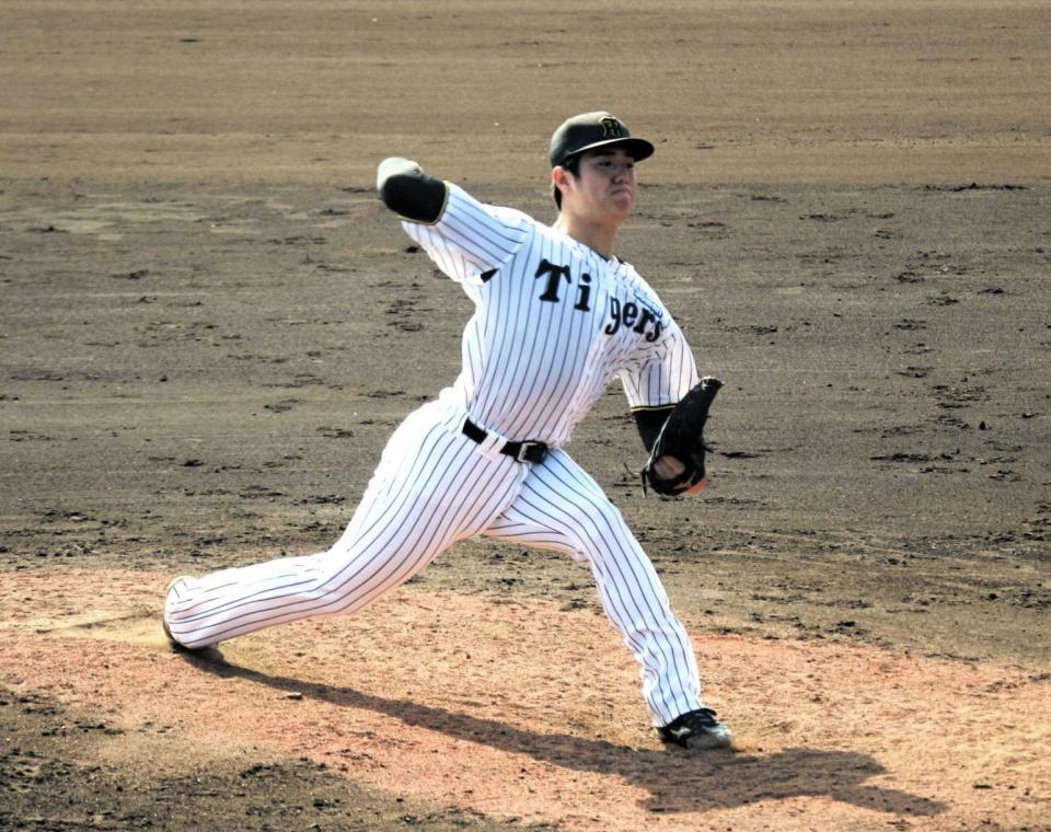 　２回無失点と好投した石黒