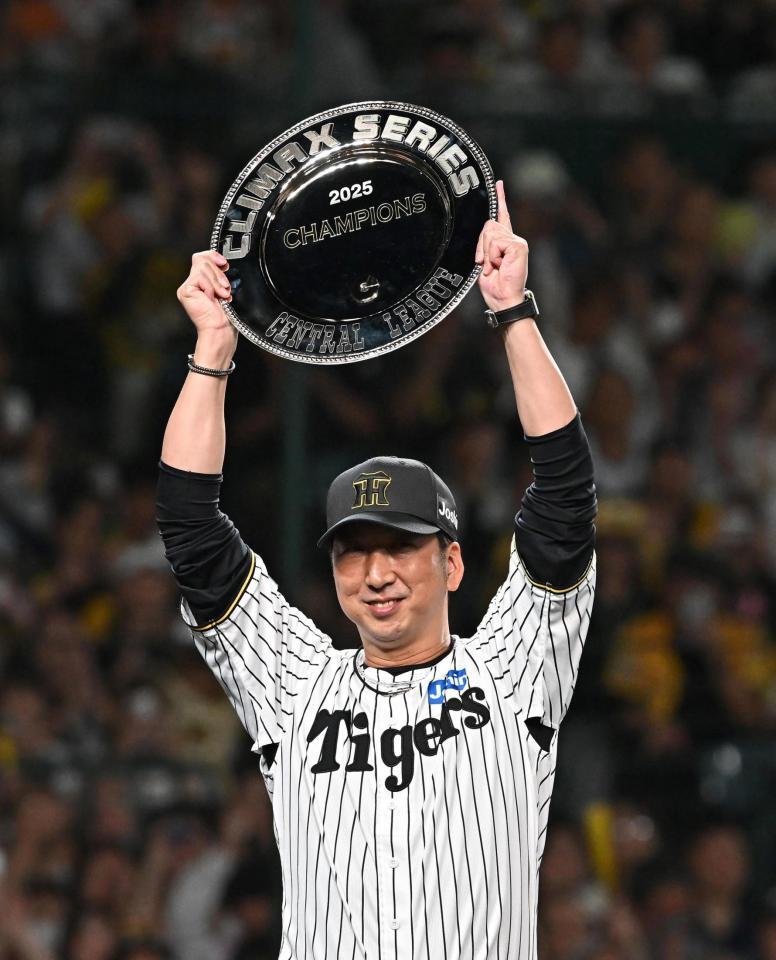 阪神・藤川監督が場内インタビューで慌てて訂正「3つ取れると