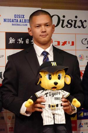 阪神5位 オイシックス・能登 満員の聖地1軍デビュー心待ち「何とか割って入って」「何勝もできる投手に」