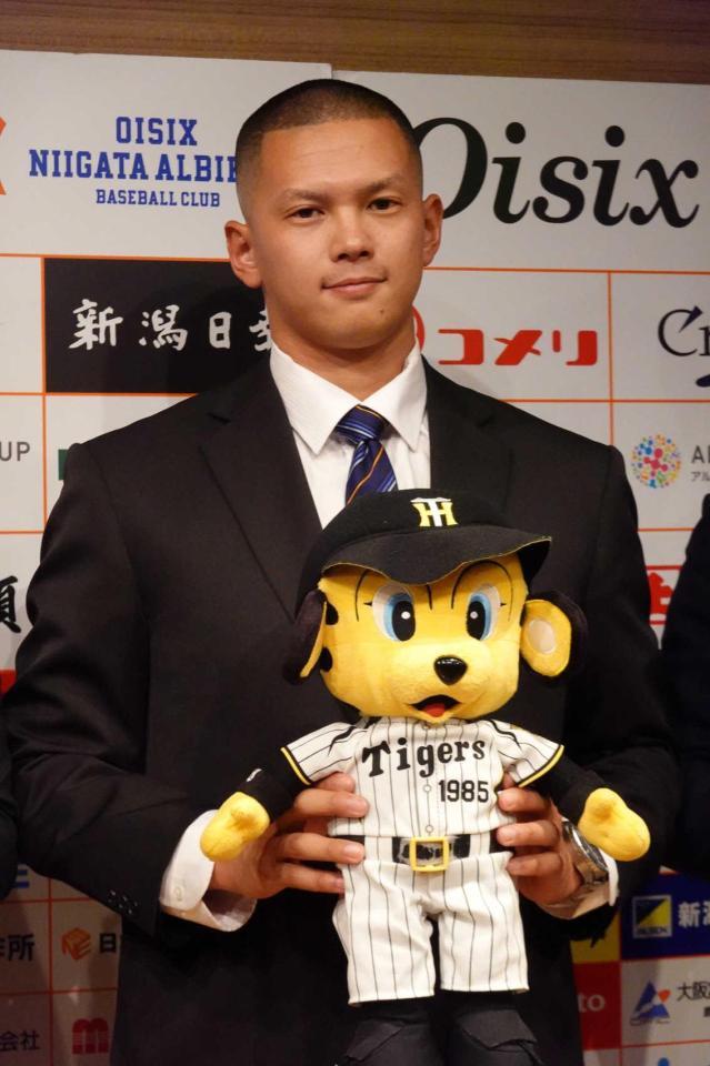 　阪神から５位指名されたオイシックス・能登
