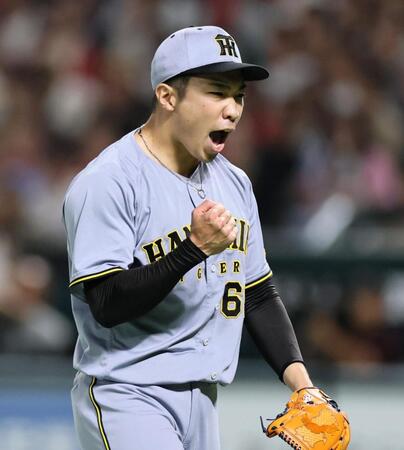 　８回を無失点に抑えた石井（撮影・田中太一）