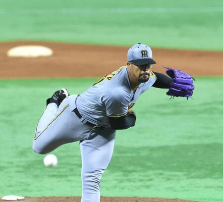 【写真】まさかの大乱調　ベンチでうつろな阪神・デュプランティエ