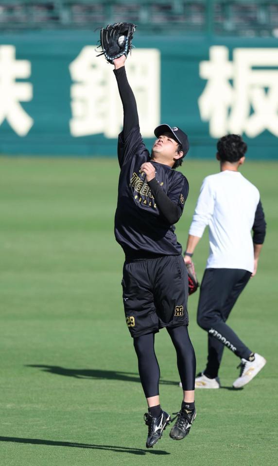 　調整する高橋（撮影・金田祐二）