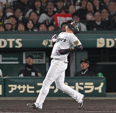 　６回、遊直に倒れる大山（撮影・飯室逸平）