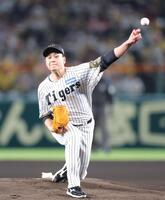 　第５戦に先発する大竹（撮影・西岡正）