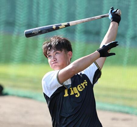 阪神秋季Ｃが開幕　平田２軍監督が野手練習に奮闘する西純を称賛「野手として生きていくというそういう姿勢は見える」【一問一答】