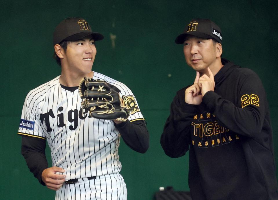 阪神・藤川監督 工藤指導「体の使い方ですね。それが癖づいていけば
