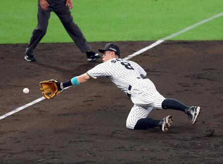 　ゴールデングラブ賞を初受賞した佐藤輝