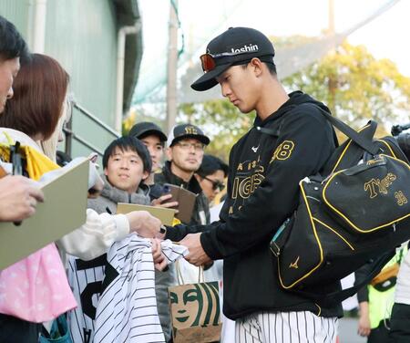 阪神・小幡 元山新加入も遊撃争い譲らん 熊谷も譲る気なし「自分のことをやるだけ」