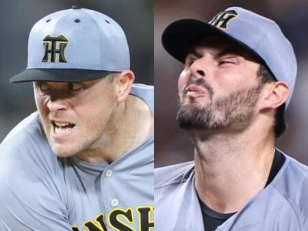 　ジェレミー・ビーズリー（左）とグラント・ハートウィグ