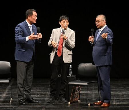 来季から始まる長嶋茂雄賞 阪神掛布OB会長は佐藤輝、森下に期待 巨人中畑OB会長はファン投票を希望