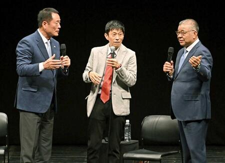 阪神・掛布ＯＢ会長　ドラ１立石３番で“ドラ１カルテット”熱望「ハマったら、ソフトバンクに負けない打線になる」